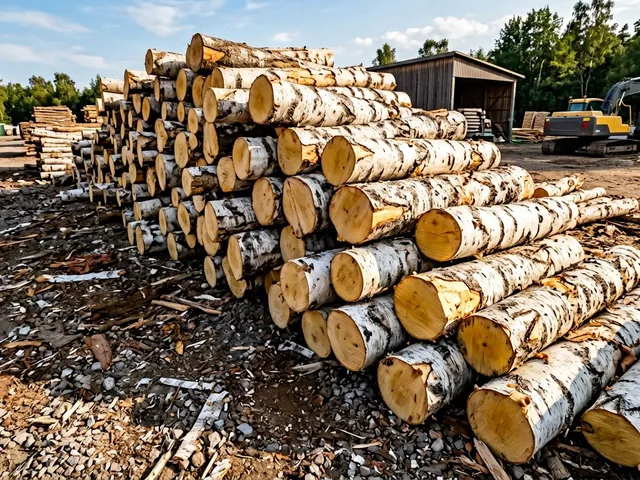Кругляк берёзовый для распила в Ноябрьске